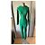 Jean Paul Gaultier Tuta verde con cappuccio e zip - vista 4