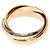 Anello Trinity Cartier in oro 18K - vista 3