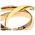 Anello Trinity Cartier in oro 18K - vista 9
