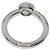 Anel Chopard Happy Diamonds em ouro branco 18K Dourado - vista 4