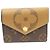 Portafoglio Trifold Monogram Zoe Louis Vuitton Marrone