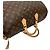 Borsa Boston Monogram Speedy Louis Vuitton Marrone - vista 5