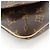 Sac à épaule Musette Tango Monogram Louis Vuitton Métallisé Bronze - vue 5