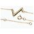 Collana Louis Vuitton LV Volt Sottosopra Au750 D'oro Metallico - vista 5