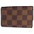 Portachiavi Damier Louis Vuitton Marrone - vista 2