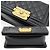 Bolso de Hombro 2 en 1 Chanel Boy en Caviar Negro - vista 6