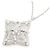 Autre Marque Collana in diamante Monnickendam Platinum Flower D1.43ct Argento