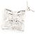 Autre Marque Collana in diamante Monnickendam Platinum Flower D1.43ct Argento - vista 4
