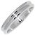 Boucheron Godron Pt950 Ring Größe 9 Silber