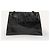 Borsa a spalla Balenciaga Crush media in pelle nera Nero - vista 2