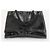 Borsa a spalla Balenciaga Crush media in pelle nera Nero - vista 4