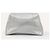 Borsa a spalla Balenciaga Downtown in pelle argento metallizzato - vista 2