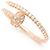 Cartier Juste un Clou 750PG Diamantring Größe 56 Pink