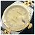 Reloj automático Rolex Datejust con esfera dorada 179143G Dorado - vista 10