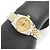 Reloj automático Rolex Datejust con esfera dorada 179143G Dorado - vista 9