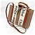 Chloé Borsa Woody Small 2way in feltro/pelle/nylon di Chloe Marrone Crudo - vista 3