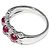 Autre Marque Anillo de Rubí y Diamante Pt900 Roja - vista 4