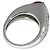 Autre Marque Pt900 Rubin-Diamant-Ring Rot - Ansicht 3