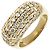 Autre Marque Anillo de diamantes pavé Au750 Dorado