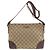 Gucci GG Canvas Schultertasche Braun