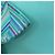 Écharpe en soie à motif géométrique Hermès Violet Turquoise - vue 6