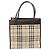 Nylon Nova Check di Burberry Beige - vista 2