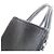 Prada 1BA333 Borsa a mano 2 in 1 con logo in rilievo Nero - vista 17