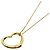 Collana Open Heart in Oro Giallo 18K di Tiffany & Co.