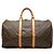 Borsa Boston Keepall 45 Monogramma Louis Vuitton Marrone