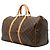 Borsa Boston Keepall 45 Monogramma Louis Vuitton Marrone - vista 2