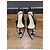 Bestickte Slingback-Absätze J'Adior von Christian Dior Schwarz Mehrfarben - Ansicht 12