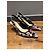 Bestickte Slingback-Absätze J'Adior von Christian Dior Schwarz Mehrfarben - Ansicht 2