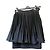 Falda plisada negra Moschino Negro