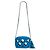 Vintage Chanel Kameratasche mit Fransen Blau