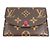 Portafoglio Compatto Rosalie Monogramma Louis Vuitton Marrone Fuschia