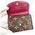 Portafoglio Compatto Rosalie Monogramma Louis Vuitton Marrone Fuschia - vista 12