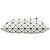 Borsa Tote BAOBAO Issey Miyake in Nero e Bianco - vista 3