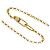 Collana Logo Gucci in Oro Giallo 18K - vista 3