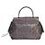 Bolso bandolera grande de piel de serpiente azul y negro TOD'S Wave con asa superior. - vista 2