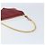 Chloé Piccola borsa a busta in pelle Chloe con catena Rosso - vista 7