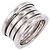 Bulgari Bvlgari B-zero1 4-Band Ring aus 18K Weißgold Silber