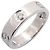 Anello Cartier Love 3PD in oro bianco 18K Argento
