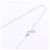 Collana Solitaire Cartier 1895 Argento - vista 4