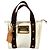 Borsa Tote Louis Vuitton Antigua Cabas PM Marrone Bianco
