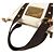 Borsa Tote Louis Vuitton Antigua Cabas PM Marrone Bianco - vista 8