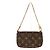 Mini Pochette Accessori Monogramma Louis Vuitton Marrone - vista 2