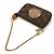 Mini Pochette Accessori Monogramma Louis Vuitton Marrone - vista 8