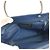 Blauer Nylon-Canvas-Tote mit CC Coco-Logo von Chanel - Ansicht 14