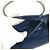 Blauer Nylon-Canvas-Tote mit CC Coco-Logo von Chanel - Ansicht 15