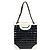 Zwei-Farben-Logo Schokoladentafel Tote Bag von Chanel Schwarz Weiß - Ansicht 2
